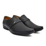 WUGO Men Trendy Black Moccasin Formal Shoes Size- 9 Footwear Colour Black Footwear Size 9